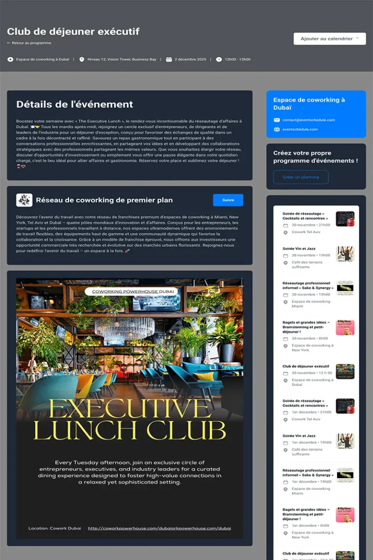 Exemple Calendrier Thierrylaval.dev 7